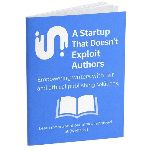 Startup team working on author-friendly publishing solutions